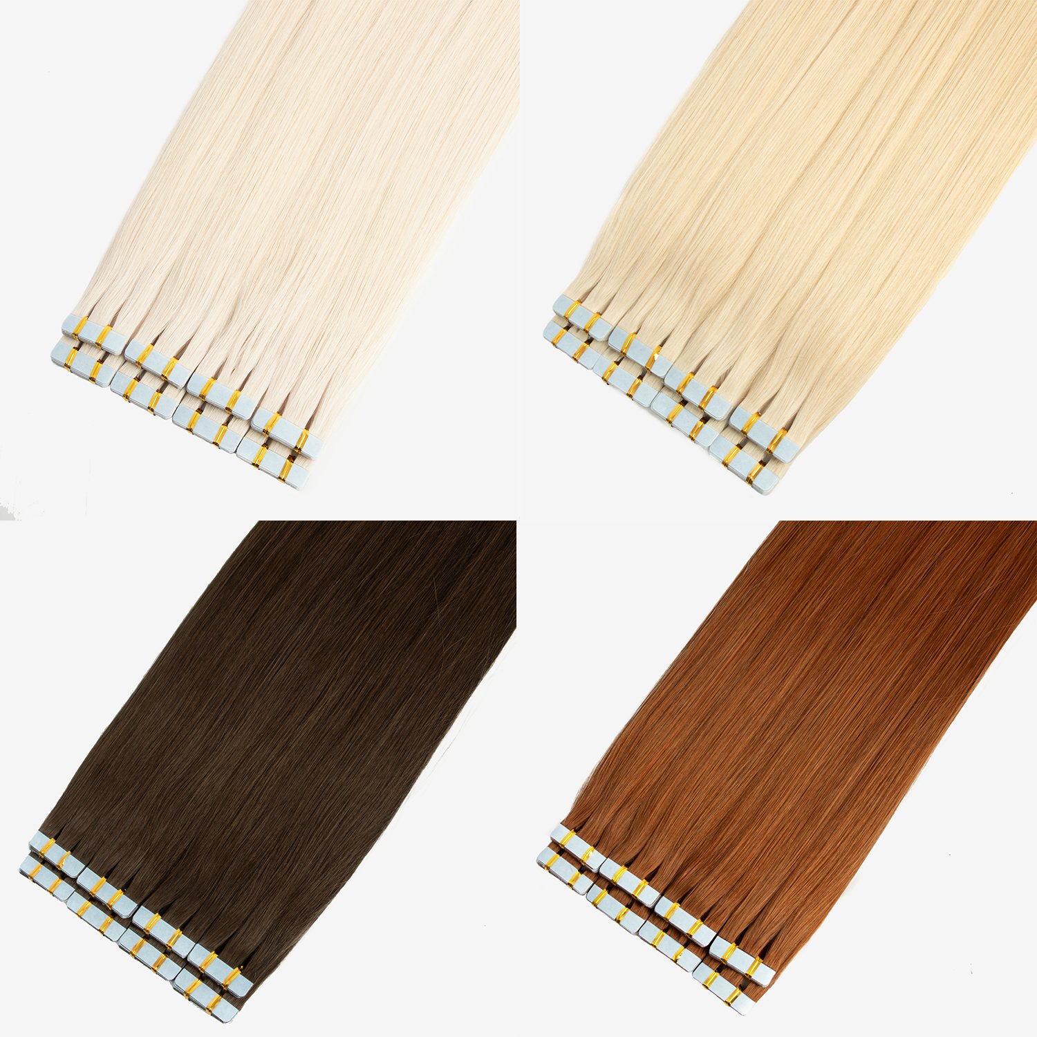 European Double Drawn Russian Human Hair Tape Hair Extension Top Quality Remy Tape In Human Hair Extensions