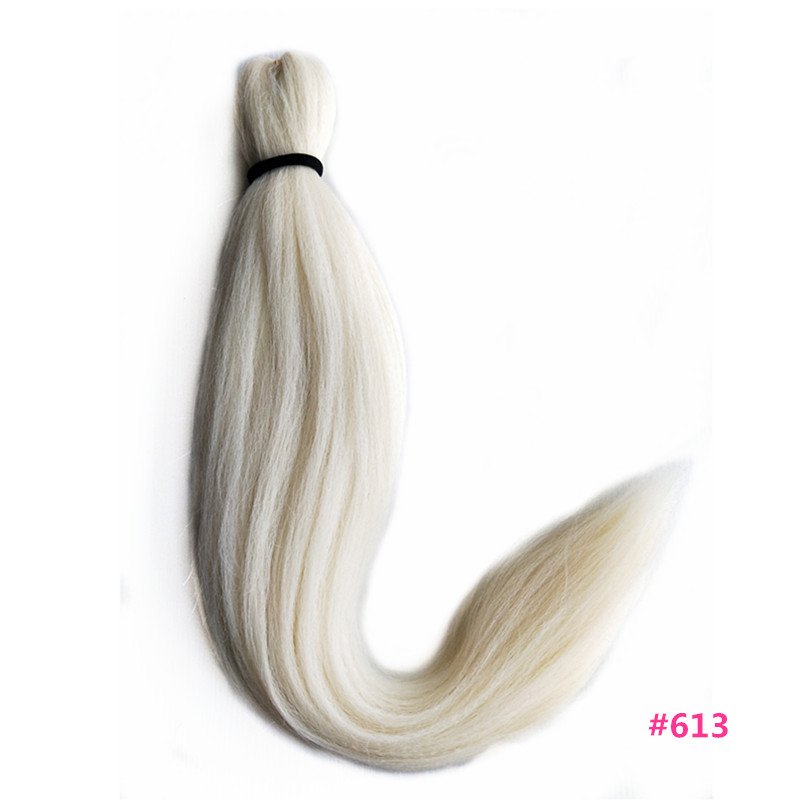 Hot Sale Style Hot Water Setting EZ Braids Hair Extensions Crochet Braids Bulk for Women Pre-stretched Yaki Braiding Hair