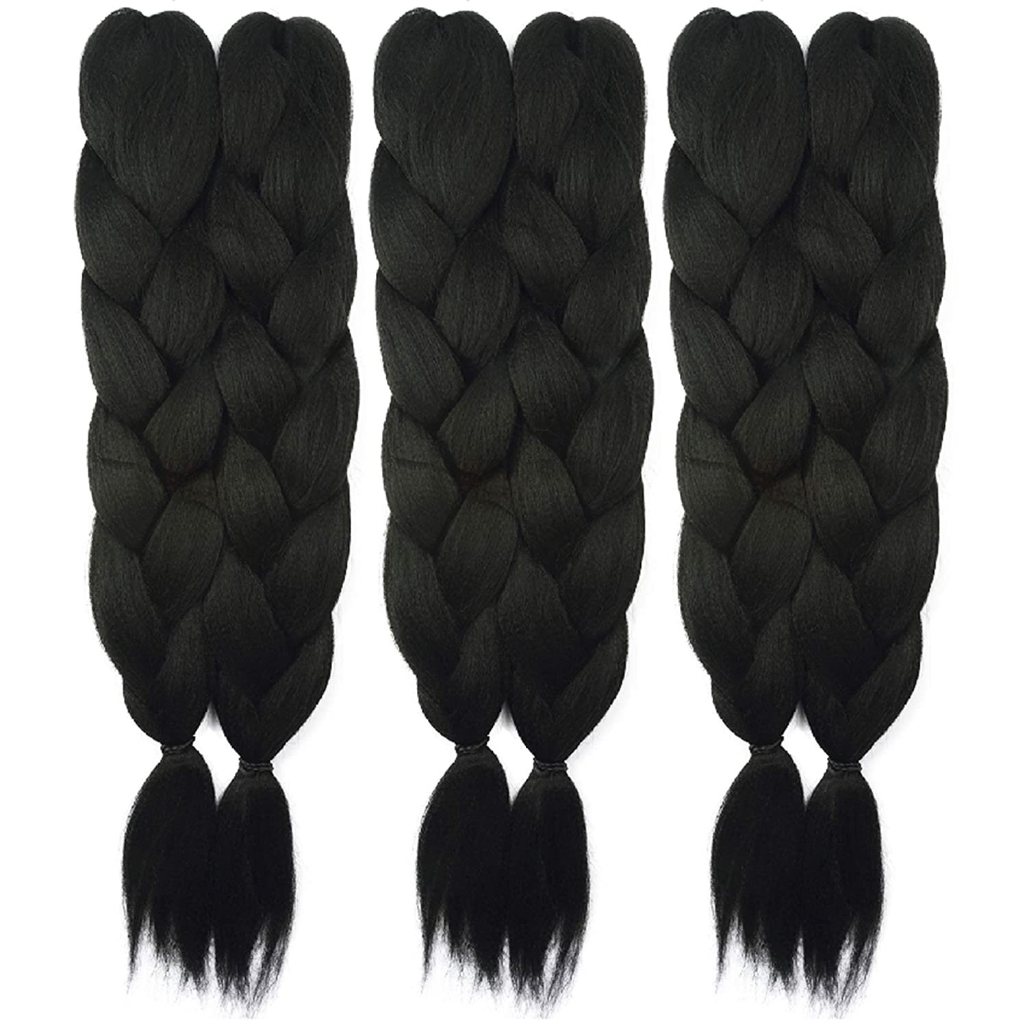 wholesale 100% kanekalons 24 inch unfold 48inch 170g ombre super star braiding hair