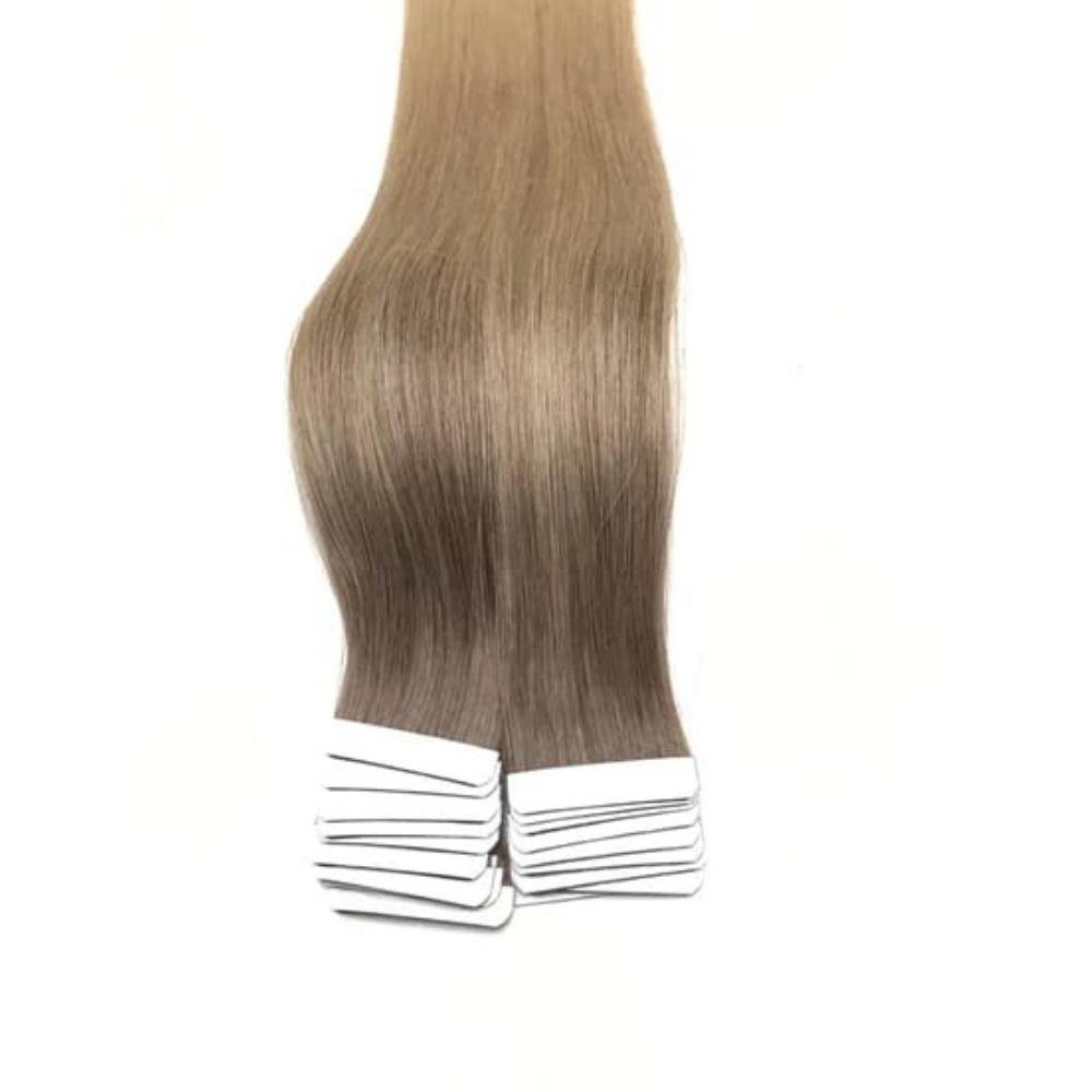 Wholesale Double Drawn Skin Weft Tape Remy Hair Natural Invisible PU Tape In Human Hair Extensions
