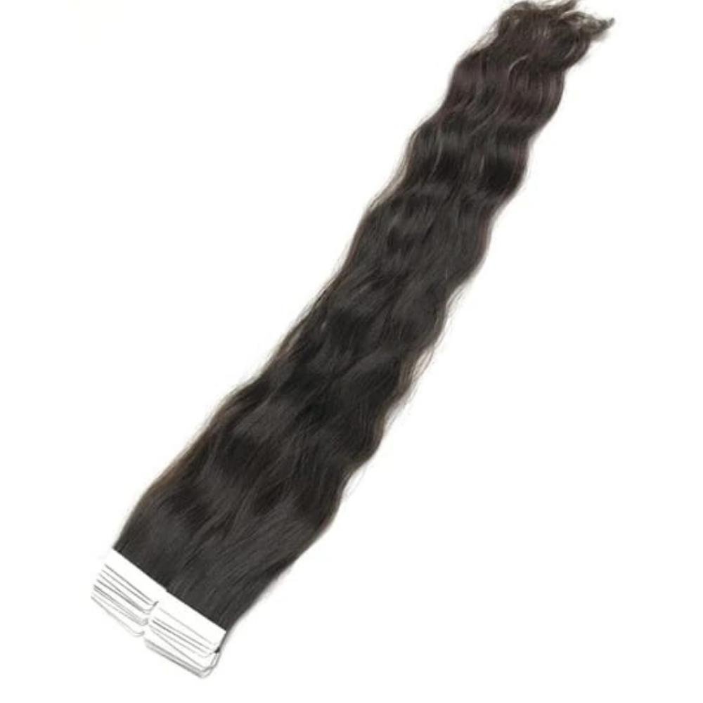 Wholesale Double Drawn Skin Weft Tape Remy Hair Natural Invisible PU Tape In Human Hair Extensions