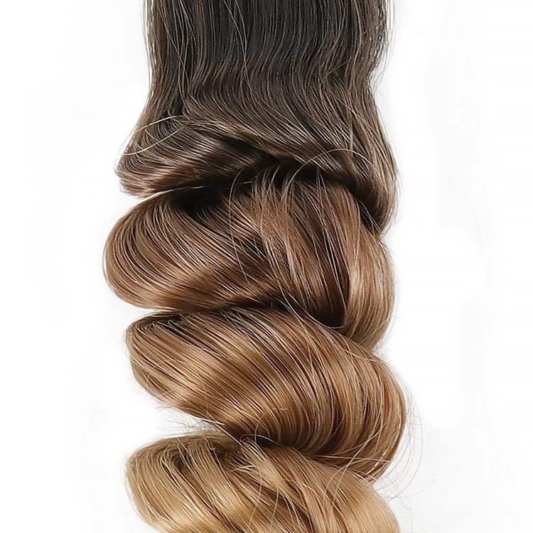 Julianna 18 Inch 50g Synthetic Pre Stretched Spiral Curly Silky Braiding Hair Bouncy Loose Wavy Braiding Hair Extensions