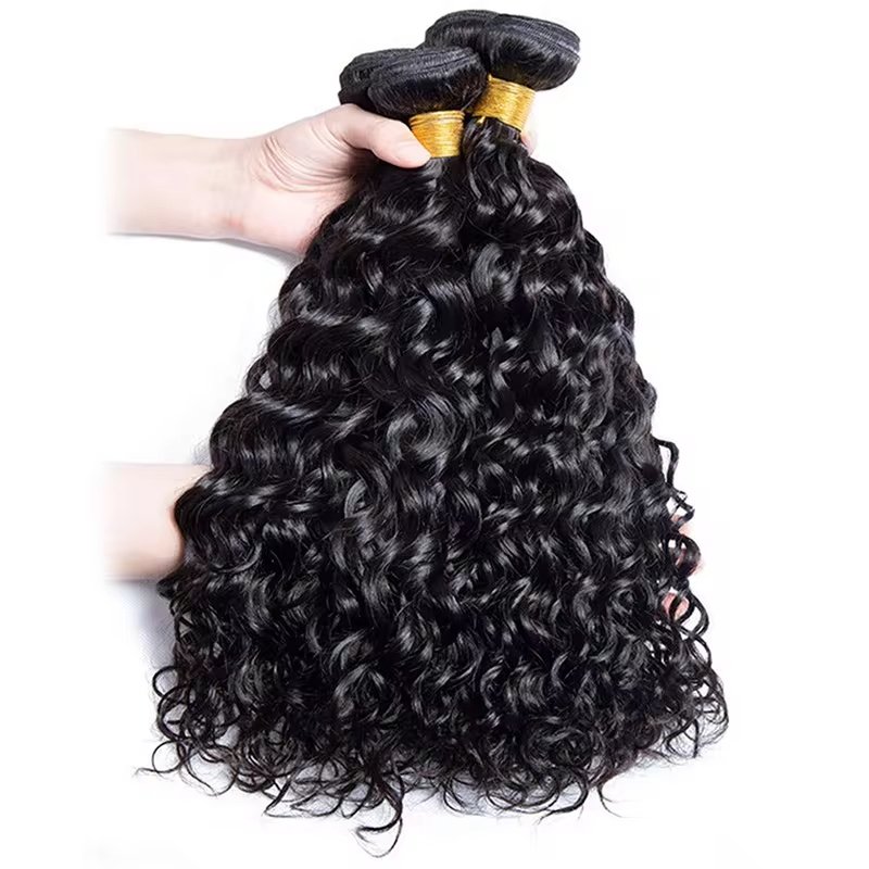 3 4 Bundles Deals Brazilian Water Wave Curly Bundles Wholesale Vendor 30 40 Inch Loose Deep Wave Bundles Human Hair Extensions