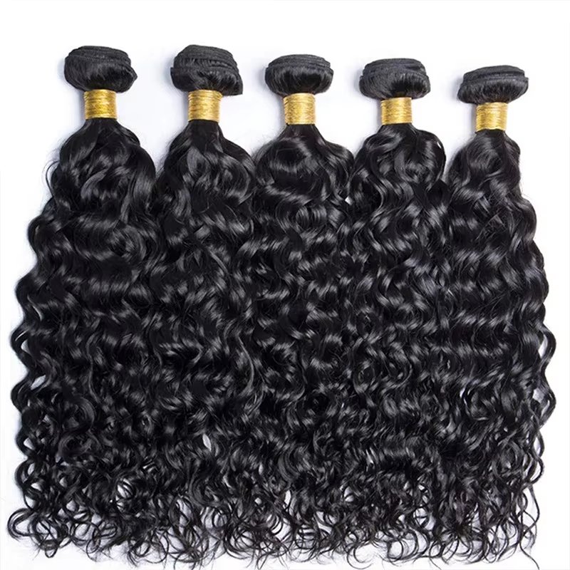 3 4 Bundles Deals Brazilian Water Wave Curly Bundles Wholesale Vendor 30 40 Inch Loose Deep Wave Bundles Human Hair Extensions