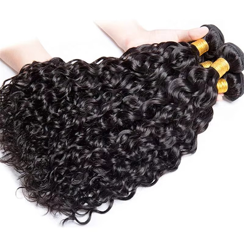 3 4 Bundles Deals Brazilian Water Wave Curly Bundles Wholesale Vendor 30 40 Inch Loose Deep Wave Bundles Human Hair Extensions