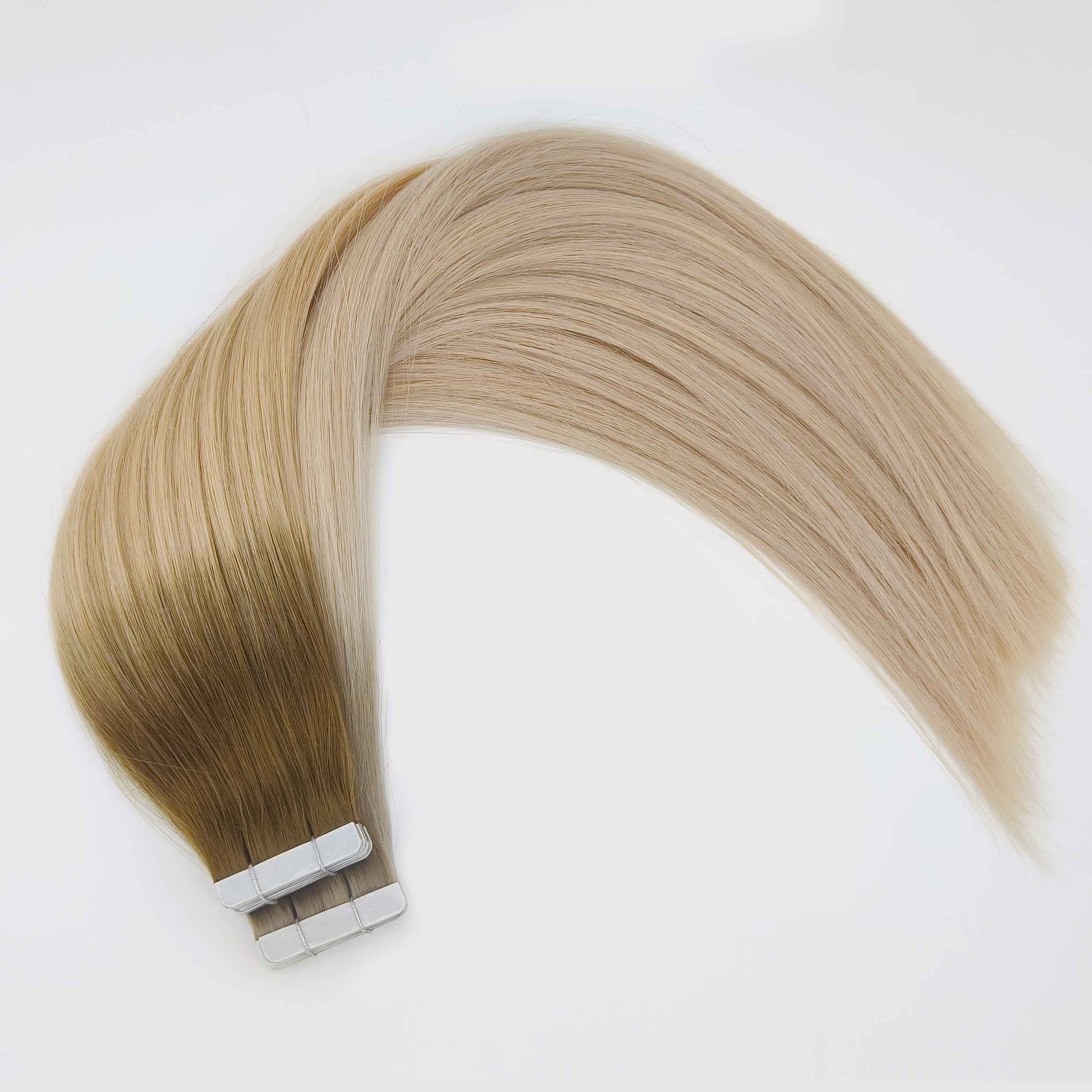 Fasimei 2024 Wholesale Russian Invisible Remy Double Drawn Ombre blonde Brazilian Tape In Human Hair extensions