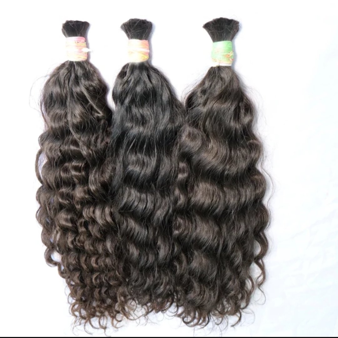Genuine Indian Hair Remy Virgin Human Hair Extensions Natural Yaki Weft Bundles Various Body Wave Water Wave Kinky Straight Fumi