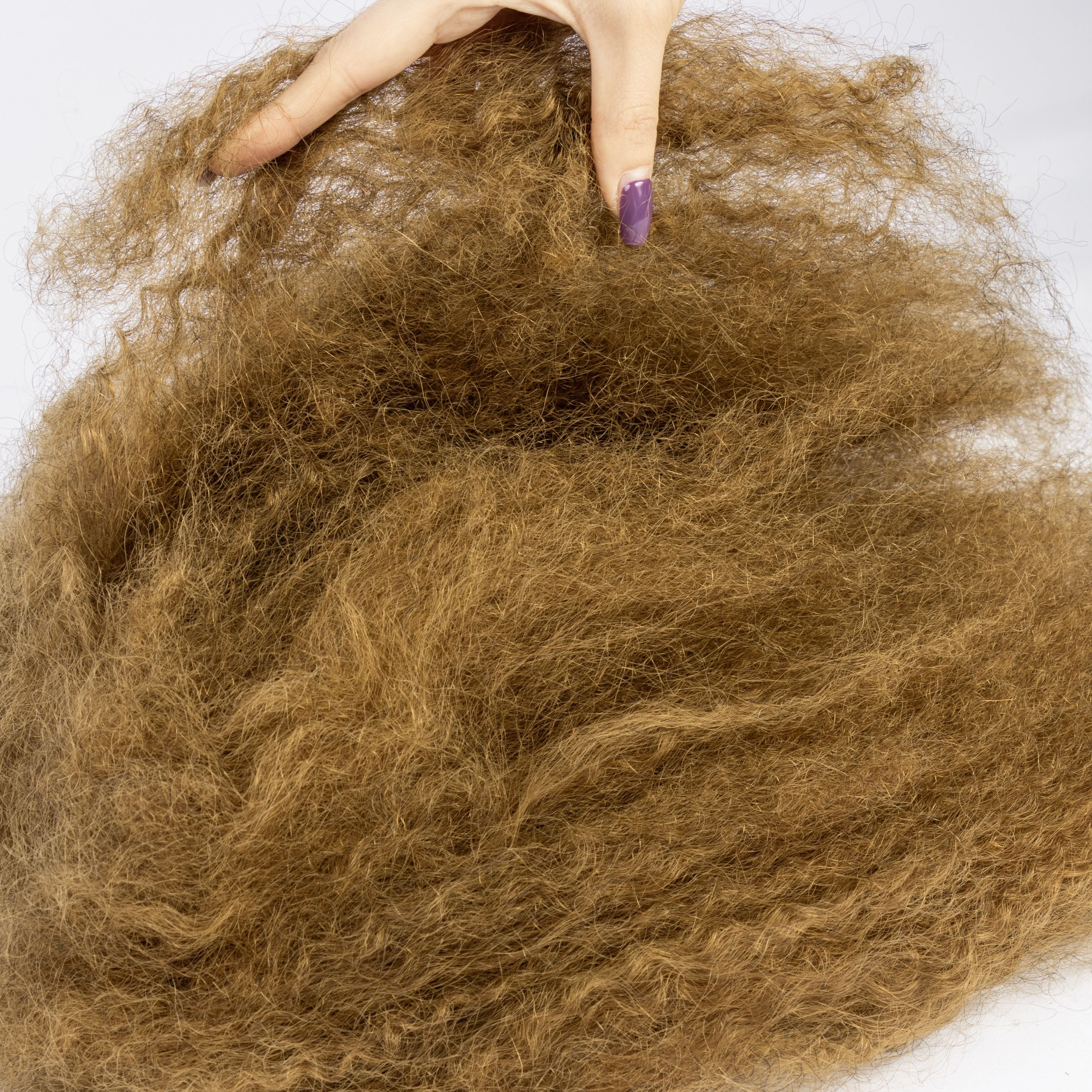 Fast Shipping 100% Human Hair Extensions 4C 27Color Afro Kinky Bulk Human Hair For Braiding Dreadlock
