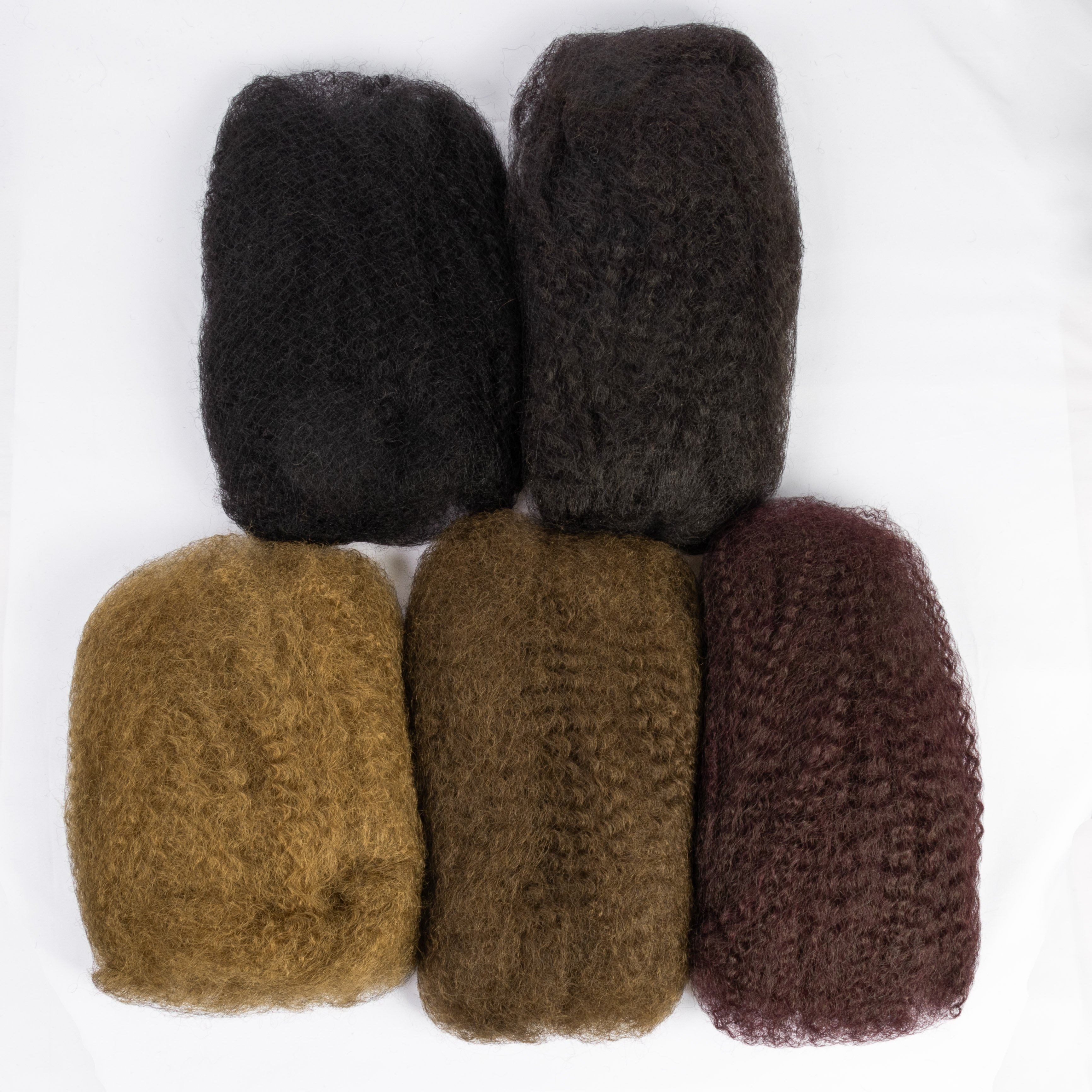 Fast Shipping 100% Human Hair Extensions 4C 27Color Afro Kinky Bulk Human Hair For Braiding Dreadlock