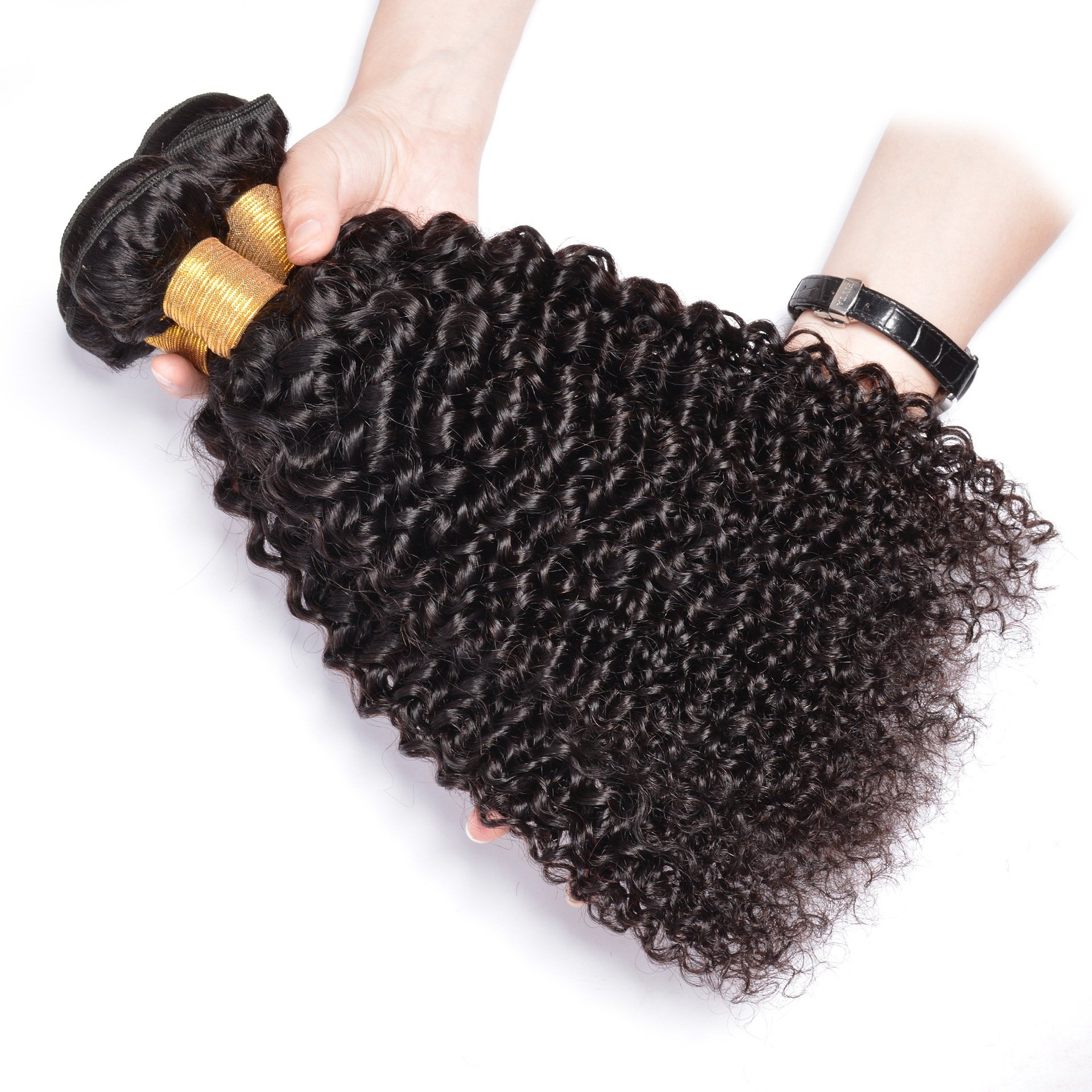Virgin Hair Extension ponytail human hair body wave Length can be customized Factory price water wave