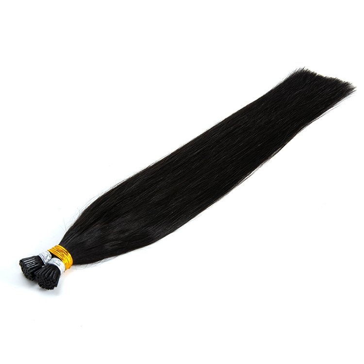 Factory I Tip Human Hair Extensions Raw Virgin Natural Hair Extensions For Women Pre Bonded Italian Keratin Tip Hair Price Human