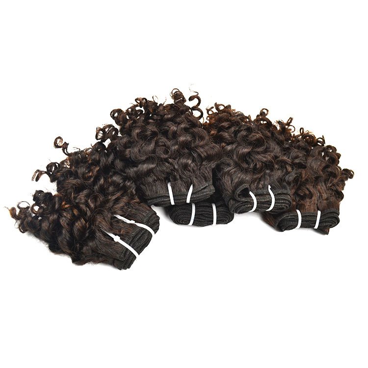 Very Cheap Factory Price 8 10 Inch Curly Brazilian Hair Bundles Fashion Ladies Loving Short Brazilian Curly Human Hair Extension