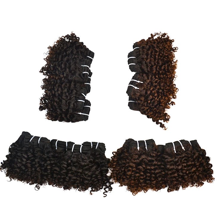 Very Cheap Factory Price 8 10 Inch Curly Brazilian Hair Bundles Fashion Ladies Loving Short Brazilian Curly Human Hair Extension