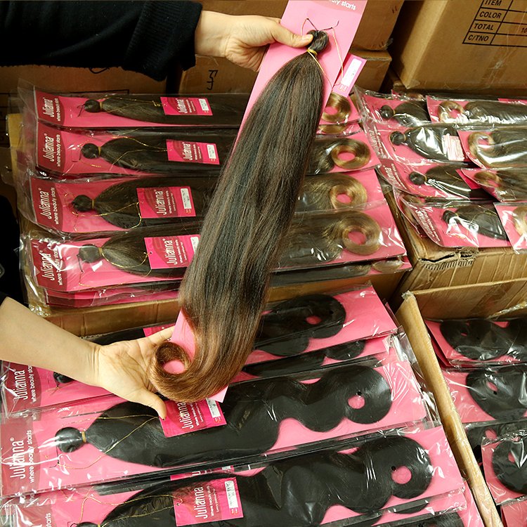 24inch yaki pony hair yaki braids ponytail synthetic hairpiece braids synthetic braiding hair