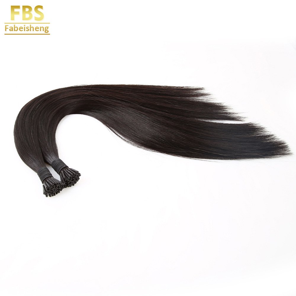 FBS I Tip Raw Hair Vendors Unprocessed Virgin Quality 100% Natural Straight 12A I Tip Human Hair Extensions