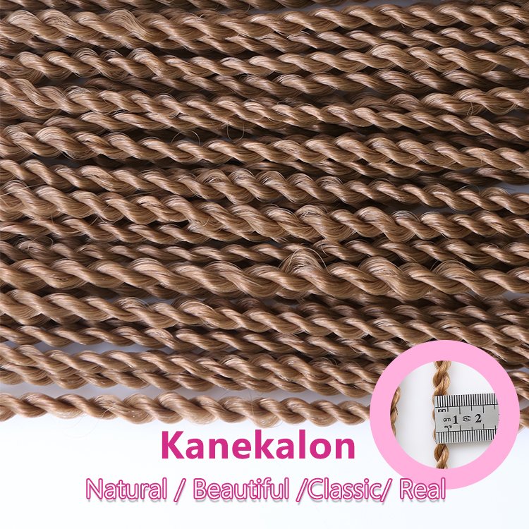 Julianna Wholesale Hair 14 18 22 Inch Senegalese Twist Synthetic Hair Crochet Braid Twist Thin Mini Mambo Twist Crochet Hair