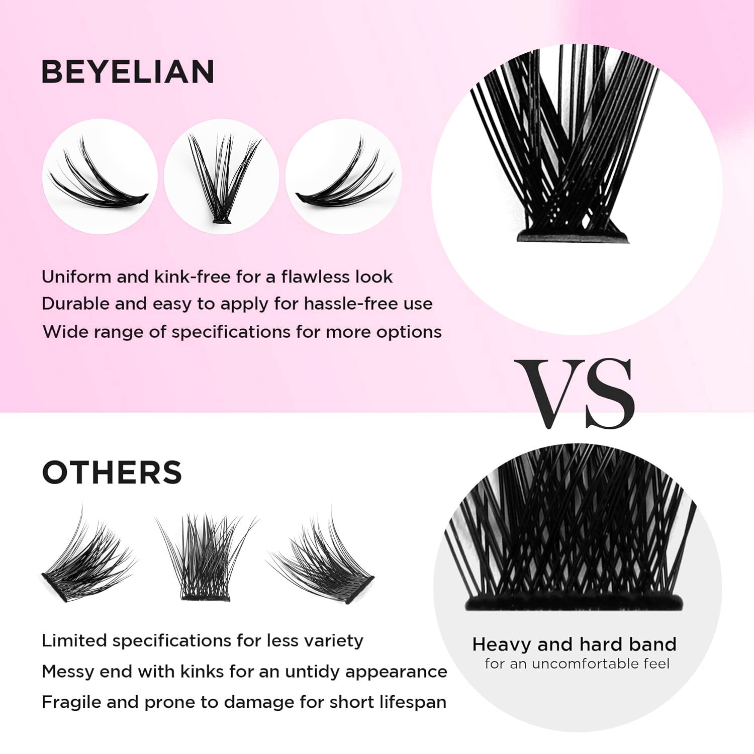 Private Label New Matte Vegan Fluffy Faux Mink Custom Eye Lashes Vendor Vegan Fake Faux Mink Eyelash Wholesale Eyelash Extension