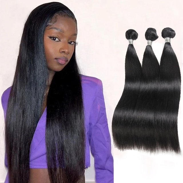 100% Vietnamese Human Hair Bone Straight Braiding Hair Extensions,Double Drawn Donor Hair Bone Straight Bundles