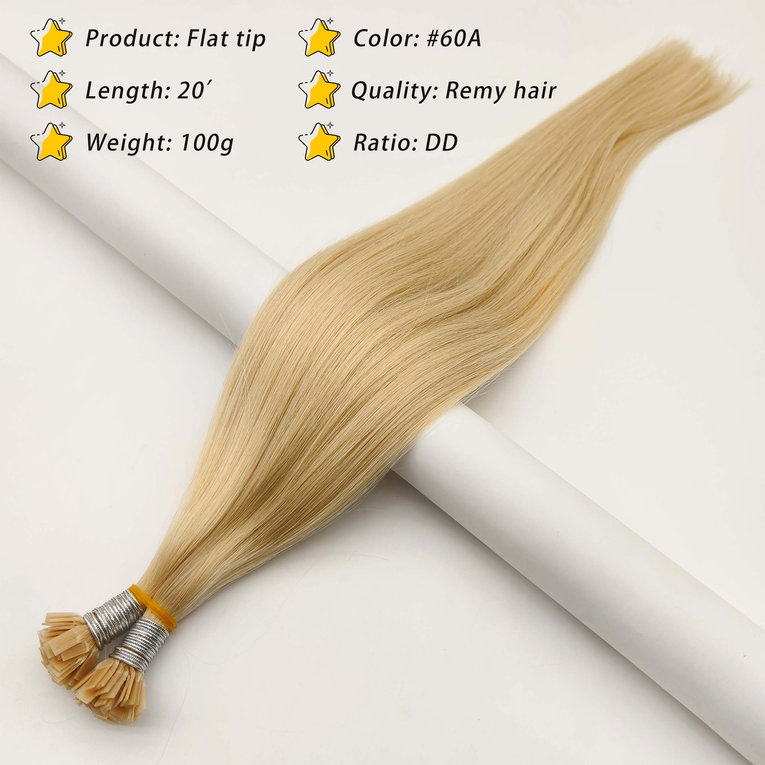 Fasimei Large Stock Cuticle Aligned Hair Products Flat Tip Human Hair Extensions K Tip Russian Hair