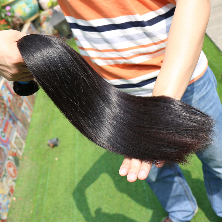 KBL Single donor virgin human hair extension 80cm,cheap price mayflower indu hair,wholesale full ends indonesian hair extensions