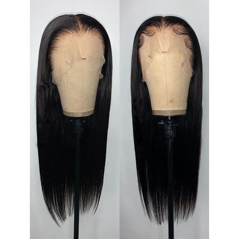Lace Front Wigs Human Hair 180 Density 34 Inch Straight Wig Transparent HD Lace Front Wig Human Hair extensions