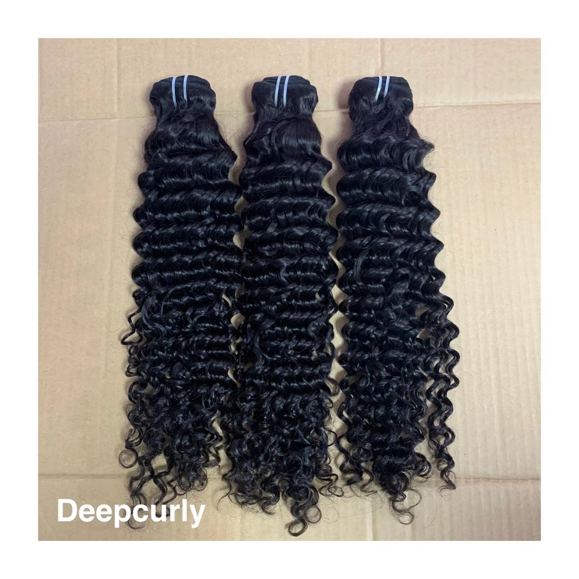 Popular cuticle aligned Burmese curly hair bundles raw one donor human hair extension wholesale vendor