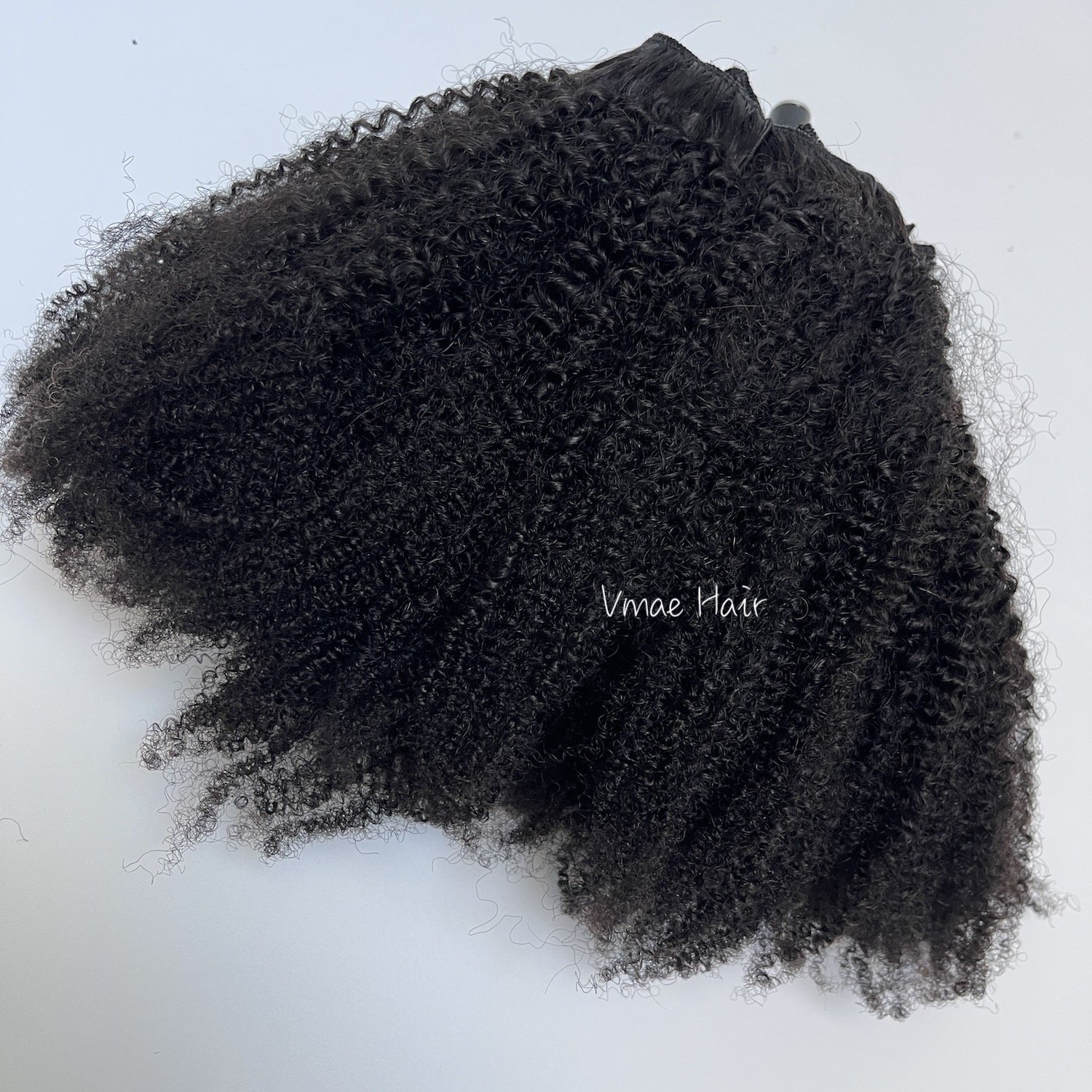 Top Quality Raw Virgin ClipIn Clip in Human Hair Extension Water Body Wave Afro Kinky Curly Exotic Coily 4a 4b 4c for Black Girl