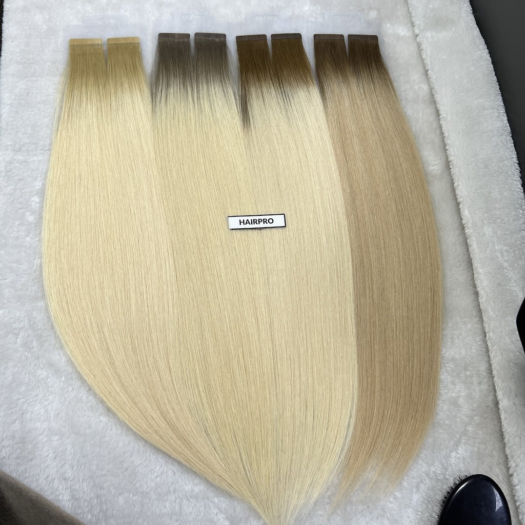 Invisible Seamless Tape Hair Top Quality Russian Cuticle Hair Extensions Injected Tape in Human Hair Extensions