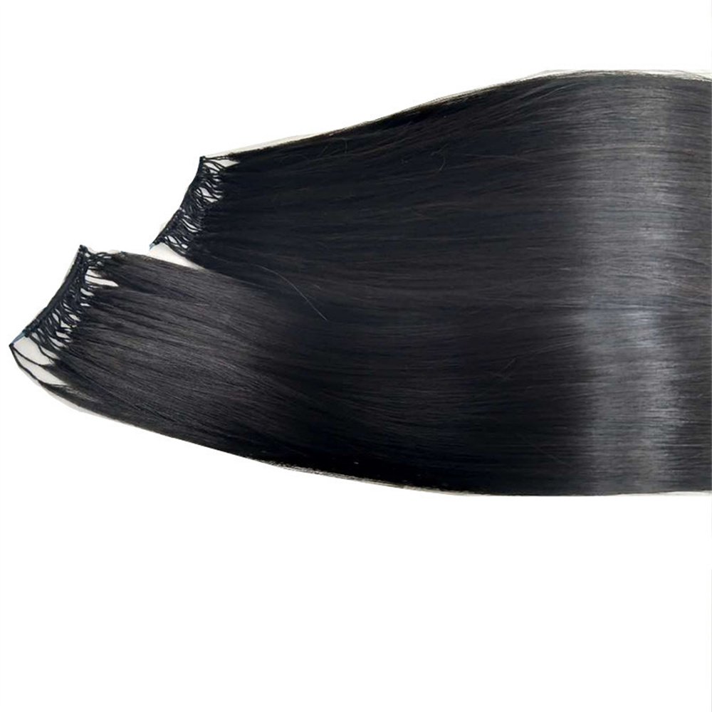 Korean hot selling manufacturers wholesale One thread two strands invisible feather line Korean hair extensions