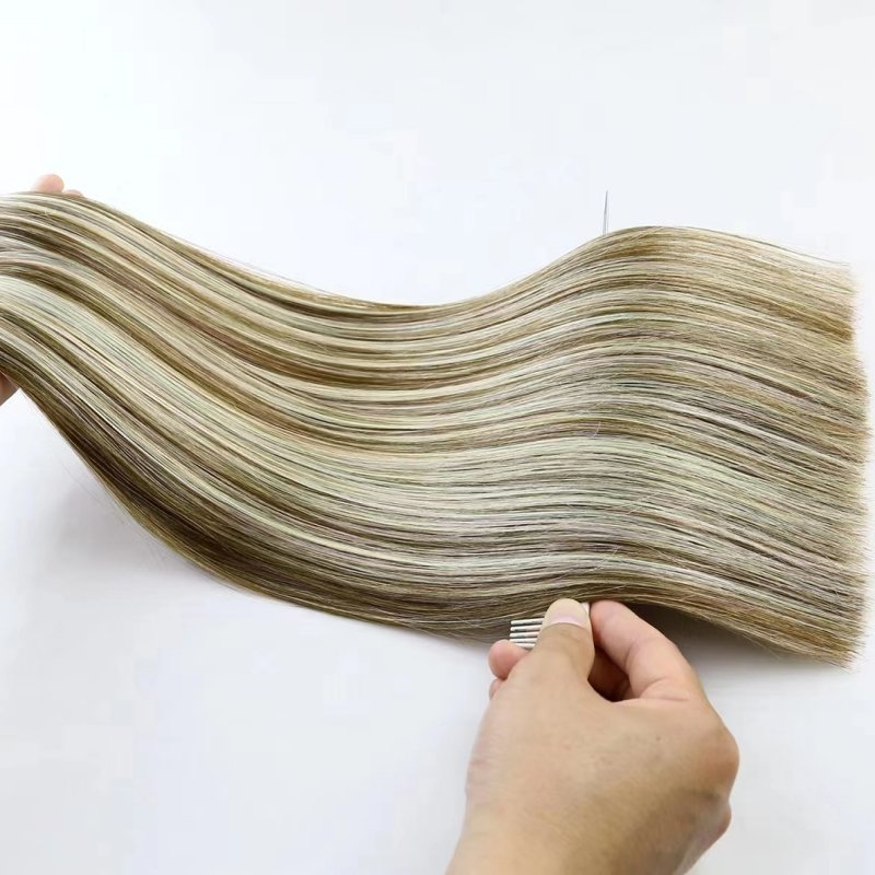 Double Drawn Keratin Hair Tips 100% Virgin Human Hair Micro Link Loop/Bead/Copper Ring Full Cuticle Aligned Hair Extensions