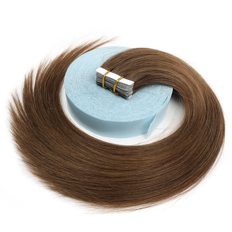 Wholesale 100% Virgin Russian Remy Tape Hair Extensions Double Drawn Tape In human Hair Extensions