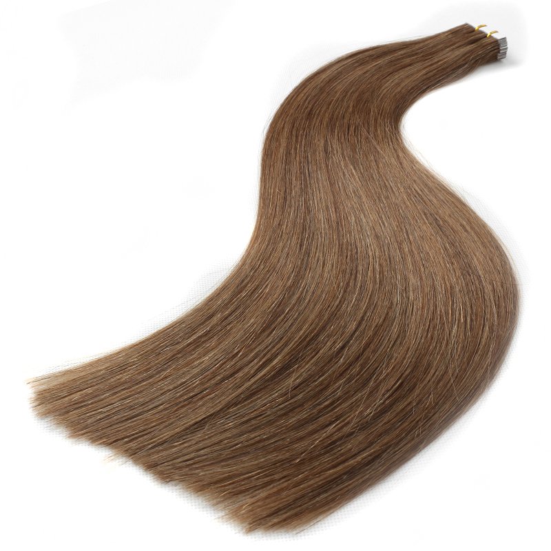 Wholesale 100% Virgin Russian Remy Tape Hair Extensions Double Drawn Tape In human Hair Extensions