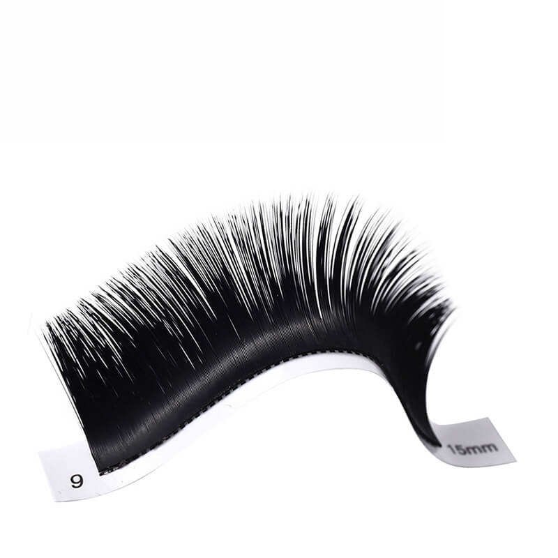 Eyelashes Supplier Hand-crafted self made Fan Volume Makeup Lash Mink Silk Classic PBT Fiber Faux Individual Eyelashes Extension