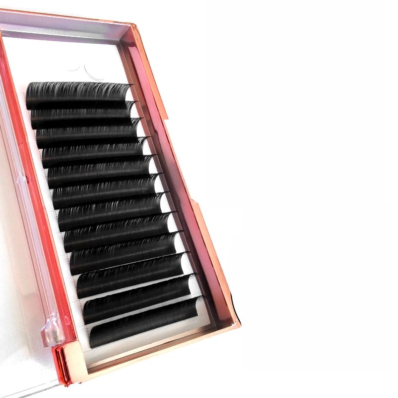 Eyelashes Supplier Hand-crafted self made Fan Volume Makeup Lash Mink Silk Classic PBT Fiber Faux Individual Eyelashes Extension