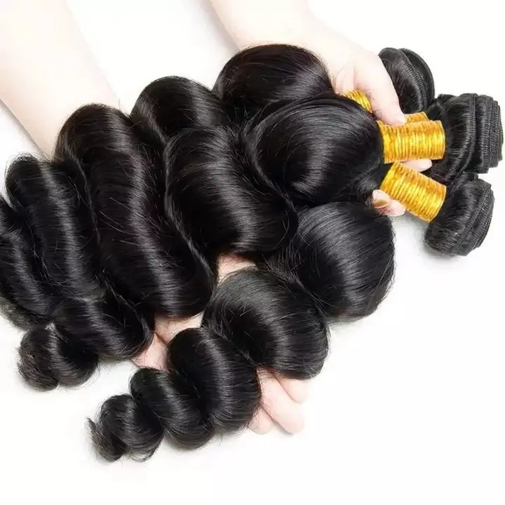 human hair weave wholesale, 100 virgin Vietnamese human hair loose wave natural hair extensions bundle vendors