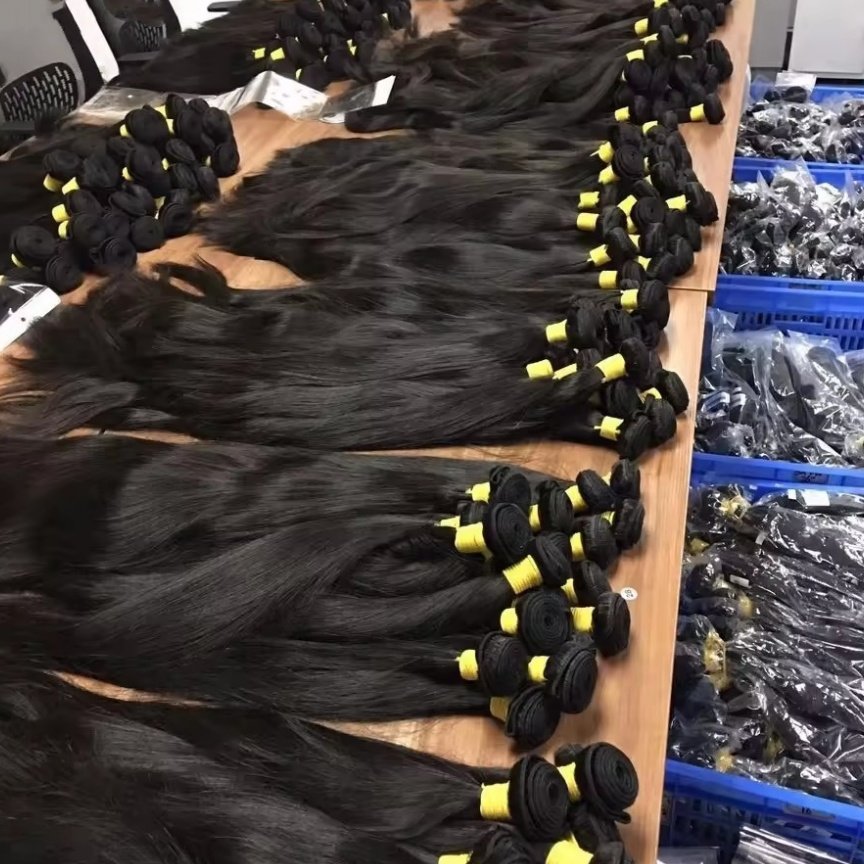 Wholesale 100% Natural Virgin Brazilian Human Hair Extension, Raw Vietnamese Human Hair Bundles, Vietnamese Raw Hair