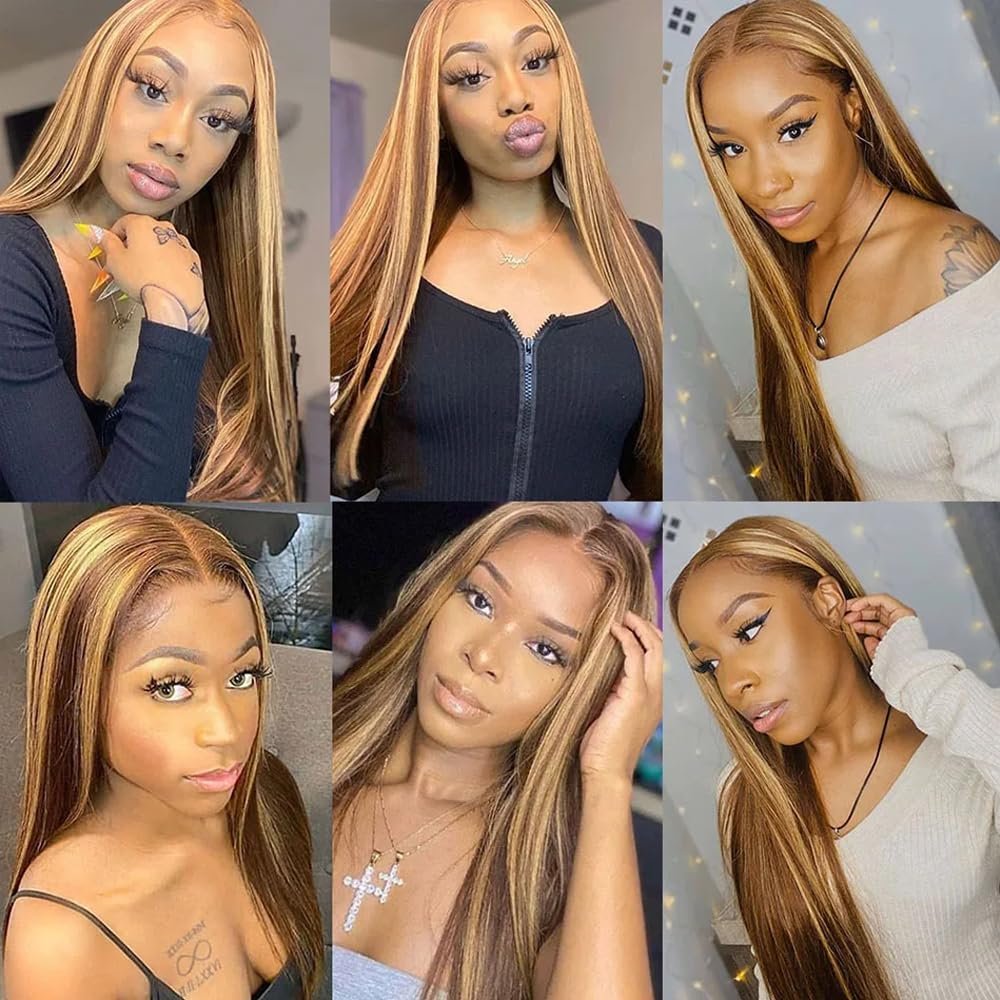 Guangzhou Hair Vendors P4/27 Virgin Brazilian Ombre Color Bone Straight Hair Extensions Highlight Piano Human Hair Bundle