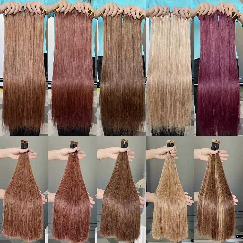 Guangzhou Hair Vendors P4/27 Virgin Brazilian Ombre Color Bone Straight Hair Extensions Highlight Piano Human Hair Bundle