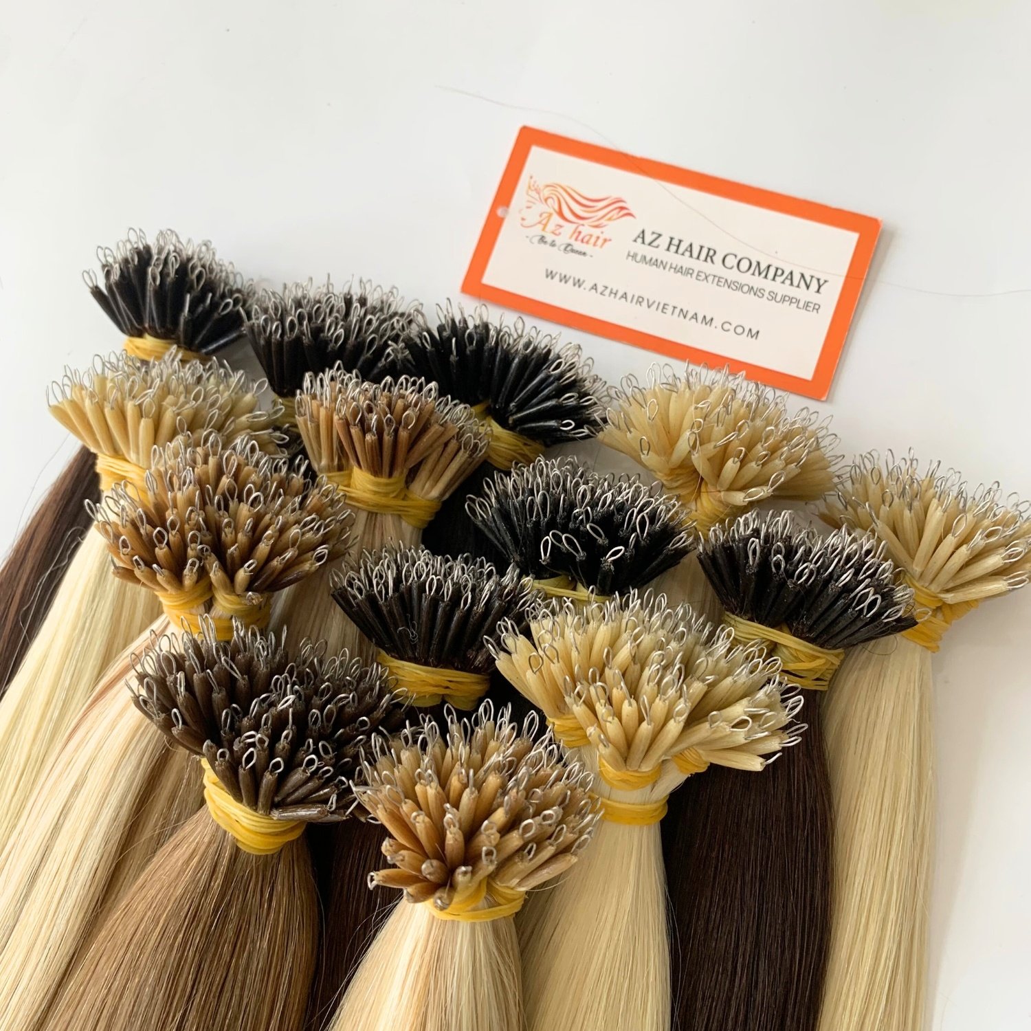 Top Quality Nano Ring Remy Human Hair Extensions Nano Tip Hair Extension From Vietnam For Sale