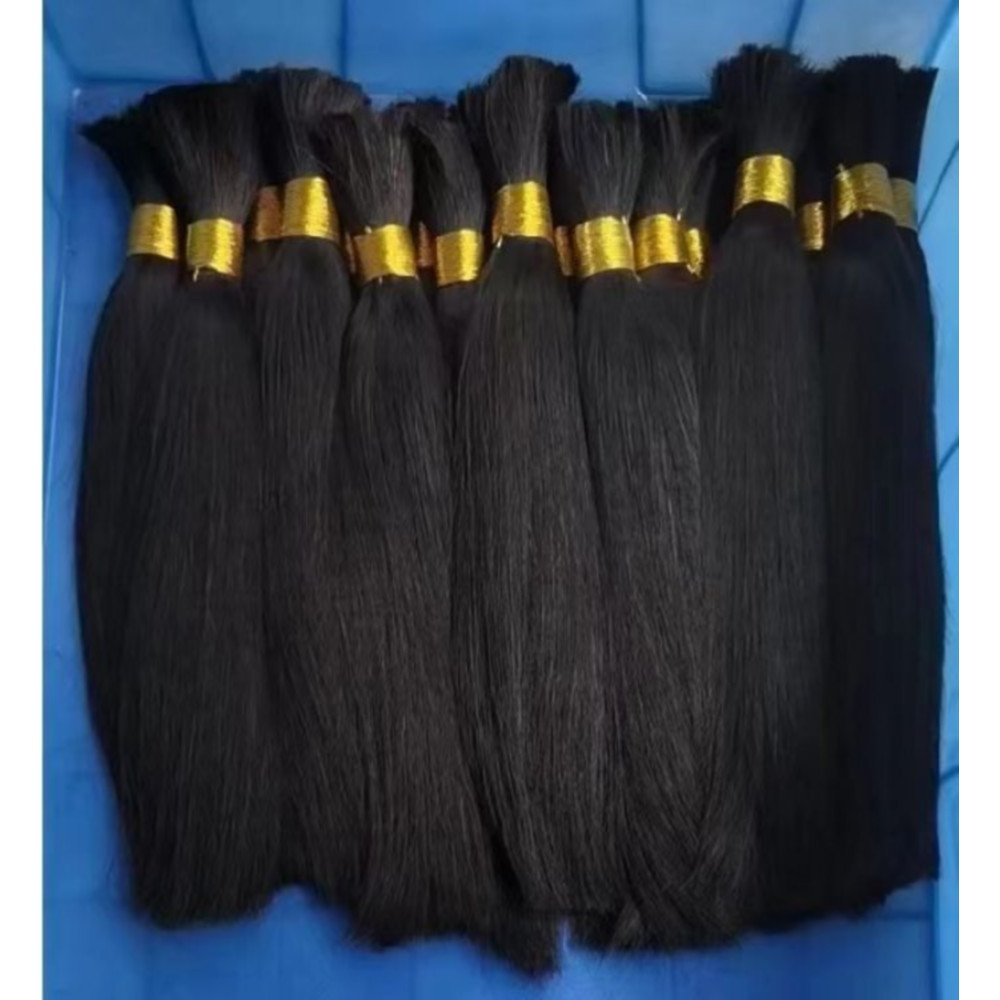 Bulk Human Hair Water Wave No Weft braiding Human Hair Extensions Raw Vietnamese Bulk Human Hair For Braiding