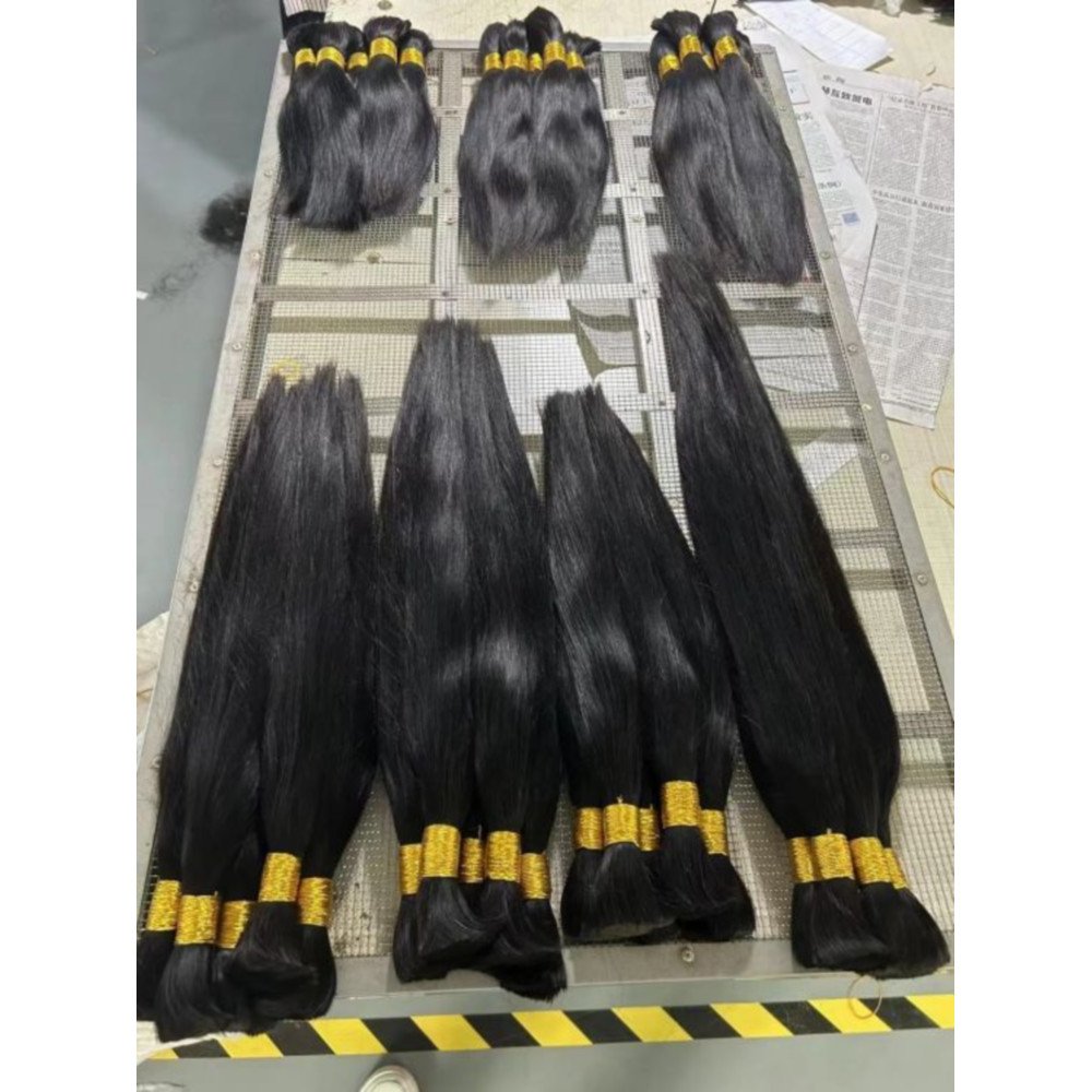 Bulk Human Hair Water Wave No Weft braiding Human Hair Extensions Raw Vietnamese Bulk Human Hair For Braiding