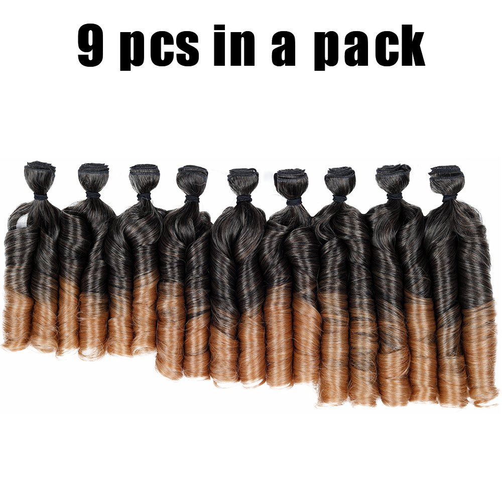 2024 New Washable Synthetic Ombre Pre-Stretched Braiding Hair Extension Short Deep Wave Whole Sale Upgrade