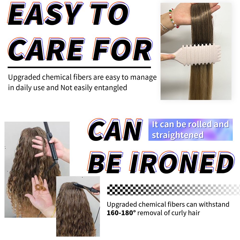 2024 New Washable Synthetic Ombre Pre-Stretched Braiding Hair Extension Short Deep Wave Whole Sale Upgrade