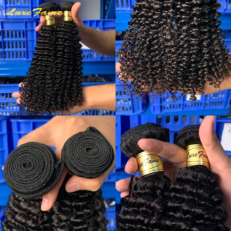 Wholesale Vendor Cheap 9A 10A Raw Indian Virgin Cuticle Aligned 100% Human Hair Deep Wave Bundles Natural Human Hair Extensions