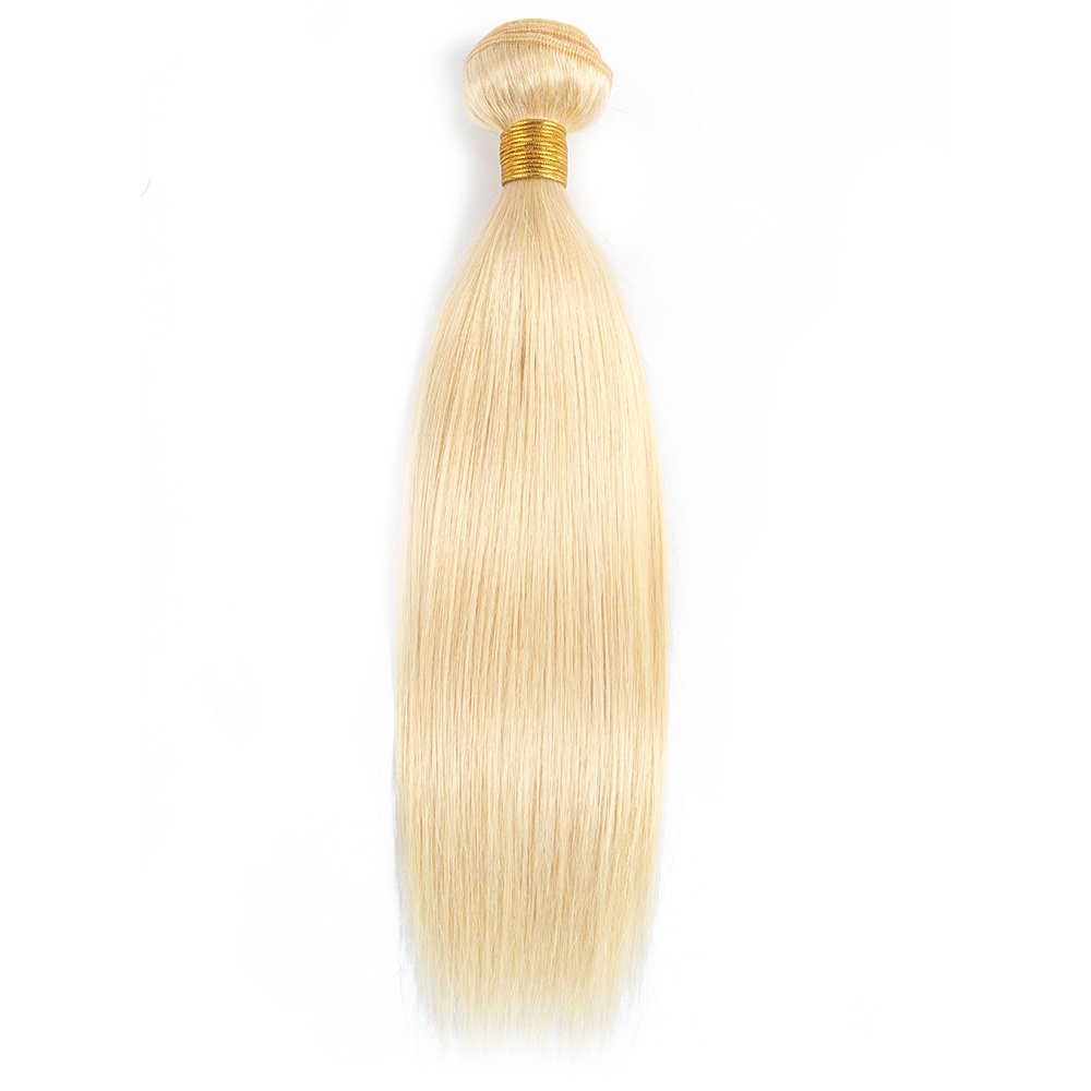 #613 Ginger Blonde 100 Percent Human Hair Extensions With Blonde Hair Weave Bundles