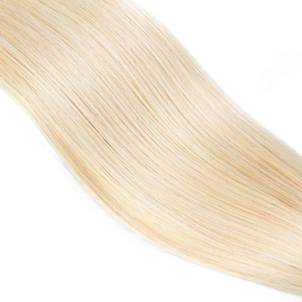 #613 Ginger Blonde 100 Percent Human Hair Extensions With Blonde Hair Weave Bundles