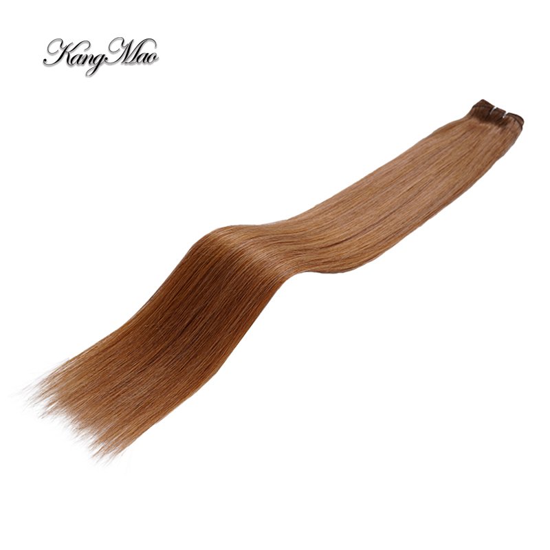 Russian Hair Extensions Double Drawn Invisible Genius Weft No Return Remy European Hair Cuttable Braiding Hair Extensions