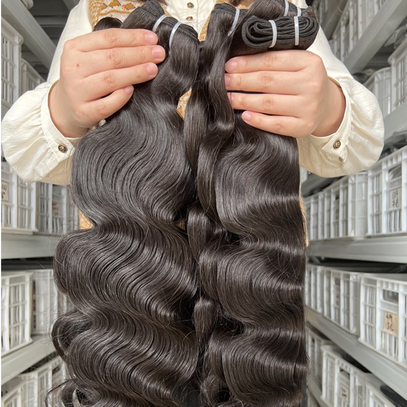 Wholesale Unprocessed Virgin Raw Human Hair Bundles 10A Grade Cuticle Aligned Mink Brazilian Hair Extensions Vendor