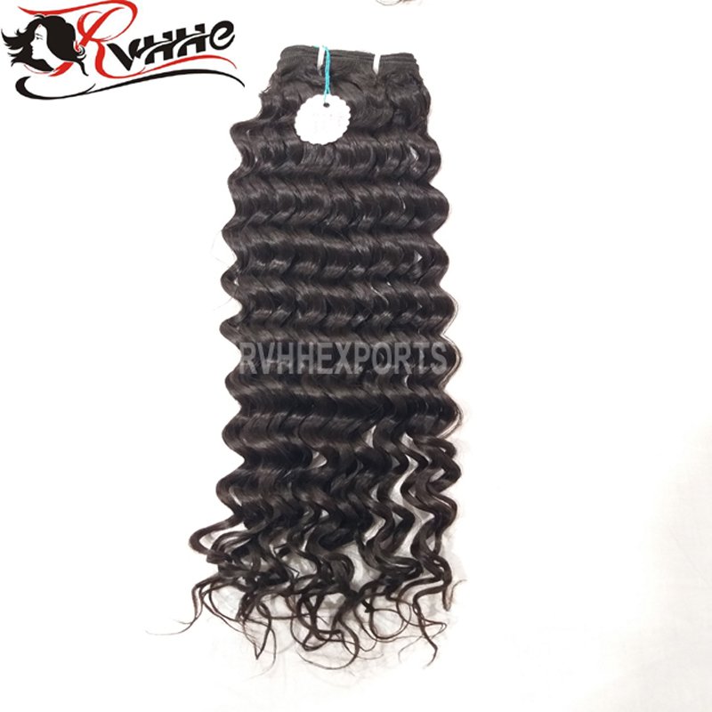 Indian Long Natural Human Hair Extension All Types Style Woman Hair