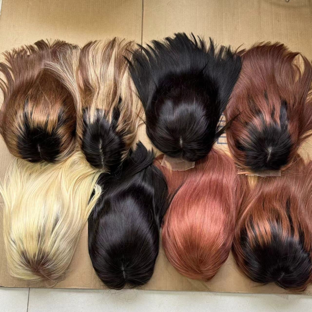 100% Raw Human Hair Extensions HD Lace Closure Curly Wig Long Burmese Curl Frontal Wig For Women
